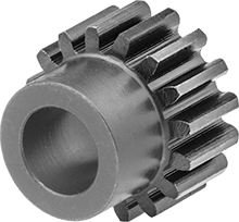 Custom precision spur gears with round bore - Spacta Machinery Canada